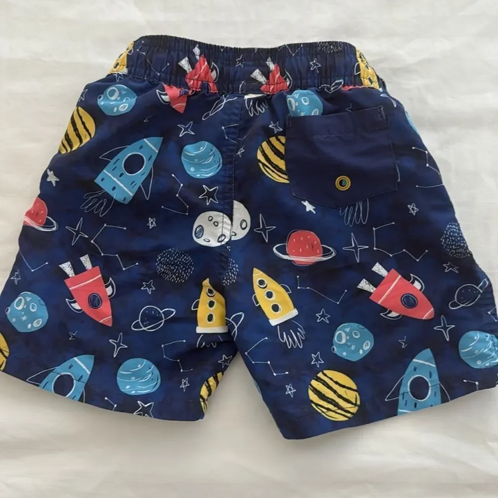 Boys swim trunks and rash gaurd